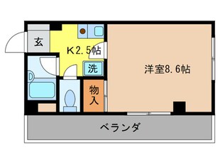 マサーレ川西の物件間取画像